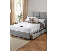 Silentnight Mirapocket 1000 Luxury Divan Set Slate Grey