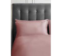 Silentnight Pure Cotton Housewife Pillowcase Pair - Blush