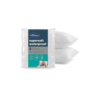 Silentnight Pair of Supersoft Waterproof Pillow Protectors White