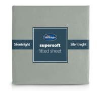 Silentnight Plain Sage Single Fitted Sheet