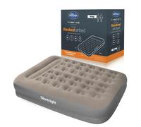 Silentnight PVC Extra High Flocked Airbed with Built-in Electric Pump - King