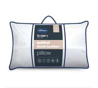 Silentnight Quilted Duck Feather Pillow