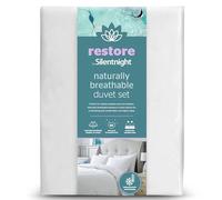 Restore by Silentnight Cooling Bamboo Duvet Cover Set - Double