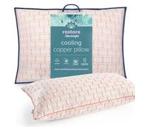 Silentnight Restore Cooling Copper Pillow Single Orange