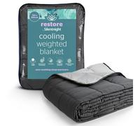Silentnight Restore Cooling Weighted Blanket - 6.8kg Heavy Stress Insomnia Anxiety Relief Weighted Blanket for Adults with Innovative Cooling Fabric f