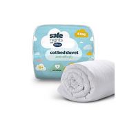 Silentnight Safe Nights Cot Bed Duvet 4 Tog - Anti Allergy Lightweight Soft Snug Nursery Quilt for Children, Kids, Toddlers - Hypoallergenic and Machine Washable - 150x120cm