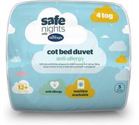 Silentnight Safe Nights Cot Bed Duvet 4 Tog - Anti Allergy Lightweight 4