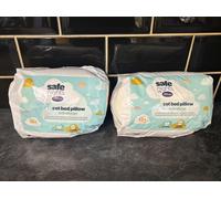 Silentnight Safe Nights Cot Bed Nursery Pillow - Anti Allergy (Pack of 2) New