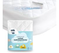 Silentnight Safe Nights Cot Bed Waterproof Mattress Protector 140 X 70 Cm - Quil