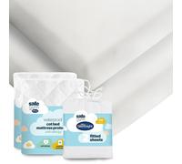 Silentnight Safe Nights Cot Bed Waterproof Mattress Protector &