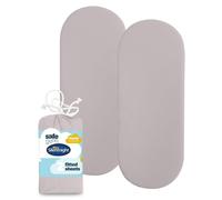 Silentnight Safe Nights Fitted Sheet - Moses Baske