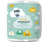 Silentnight Safe Nights Luxury Cot Bed Duvet, White, 4 Tog