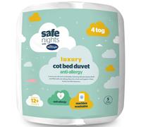 Silentnight Safe Nights Luxury Cot Bed Duvet, White, 4 Tog