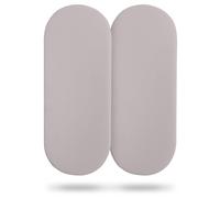 Silentnight Safe Nights Moses Basket Fitted Sheets Set 100 Percent Jersey Cotton Bassinet Size Pack of Two Plain Grey Newborn Easy Care Super Soft fo