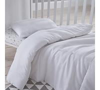 Silentnight Safe Nights Toddler 4.5 Tog Duvet & Pillow Bed Set - Junior Duvet Cot Bed Quilt and Pillow Set - Machine Washable Anti Allergy Kids Bedding