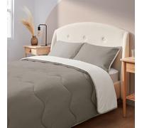 Silentnight Seersucker Coverless 2.5 Tog Duvet BLUE DOUBLE
