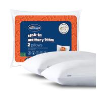 Silentnight Sink-In Memory Foam Medium Pillow 2-Pack
