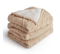 Silentnight Snugsie Giant Blanket - Fleece Throw Plush Blanket Super-Sized with Warm Sherpa Fleece Inside Reversible for Whole Family Sofa Couch Bed,