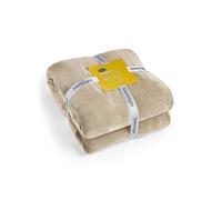 Silentnight Snugsie Giant Fleece Blanket Natural