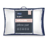 Silentnight Soft As Silk Pillows 2 Pack Medium Support