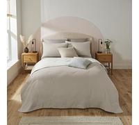 Silentnight Seersucker Coverless 2.5 Tog Duvet BLUE SINGLE