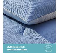 Silentnight Summer Breeze Coverless Duvet Seersucker 25 Tog Summer Lightwe