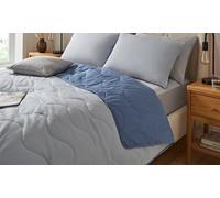 Silentnight Summer Breeze Seersucker 2.5 Tog Coverless Duvet Set:Cream-Taupe /Super King