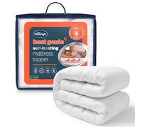 Silentnight Super King Mattress Topper - Warm Cosy Mattress Pad Topper with Heat Reflecting Foil and Thermal Lining - Machine Washable