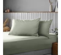 Silentnight Supersoft Collection Pillowcase Housewife Sage Green