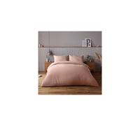 Silentnight Supersoft Collection Pink Duvet Cover Set. Supersoft Snuggly Easy Care Duvet Cover Quilt Bedding Set - Double (200cm x 200cm) + 2 Matching