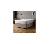 Silentnight Supersoft Double Fitted Sheet - White Deep Fitted Bed Sheets with Elasticated Hems and Non Iron Fabric - Machine Washable and