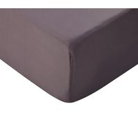 Silentnight Supersoft Plain Charcoal Fitted Sheet - Single
