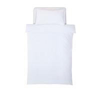 Silentnight Supersoft Plain White Bedding Set - Single