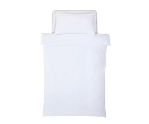 Silentnight Supersoft Plain White Bedding Set - Single