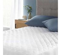 Silentnight Supersoft Quilted Waterproof Mattress Protector With Extra Deep Fitted Skirt, White, King