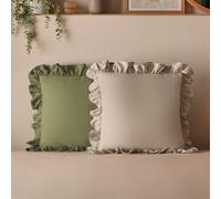 Silentnight Supersoft Ruffle Cushion 45 x 45 cm
