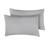 Silentnight Supersoft Standard Pillowcase Pair - Dove Grey