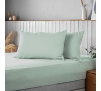 Silentnight Supersoft Standard Pillowcase Pair - Light Blue