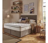 Silentnight ThermaCool Memory 2500 Mirapocket Boxtop Mattress & Ott... DUSKY PINK DOUBLE