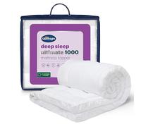 Silentnight Ultimate Deep Sleep 10cm Mattress Topper Single Bed - Luxury 4 Inch Thick Soft Mattress Enhancer Pad with Easy Fit Straps - Hypoallergenic and Machine Washable, Single, Single