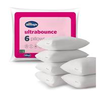 Silentnight Ultrabounce Pillow, Medium Support, Pack of 6