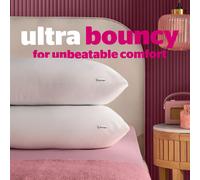 Silentnight Ultrabounce Pillows 2 Pack - Soft Medium Support Comfortable Bo