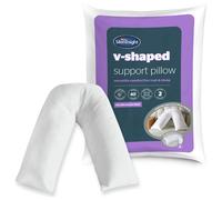 Silentnight V-Shaped Support Pillow with Pillowcase