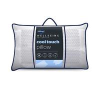Silentnight Cool Touch Pillow - Cooling Pillow for Sleeping Cold Pillows Cool Gel Pillow Pad for Night Sweats Wellbeing Collection Cooling Pads, White