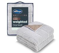 Silentnight Wellbeing Collection Weighted Blanket Adults 6.8 KG Faux Fur | Deep Touch Pressure, Reduce Stress, Anxiety, Restlessness, Therapeutic Hug, Pain Relief, 150x200cm