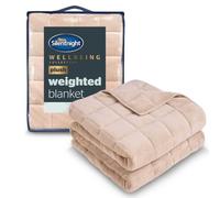 Silentnight Wellbeing Collection Weighted Blanket Adults 6.8 KG Natural Plush
