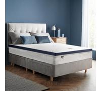 Silentnight Cooling King Mattress Topper - Extra Thick 8cm Deep Memory Foam Cool Mattress Topper Pad Perfect for Overheaters Machine Washable Cover - King Bed
