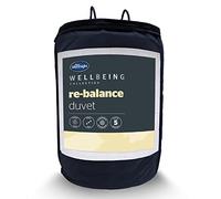 Silentnight Wellbeing Rebalance 10.5 Tog Duvet - All Year Round Duvet Quilt with Innovative Carbon Thread to Ease Stress and Tension - Machine Washable, Single
