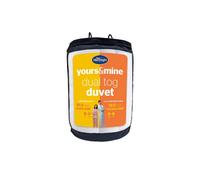Silentnight Yours and Mine 10.5/13.5 Tog Duvet, Double