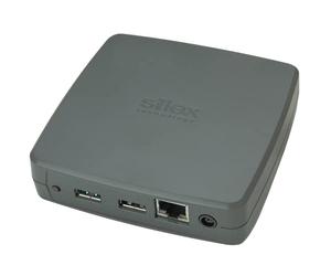 Silex Technology E1598 DS-700 device server USB 2.0/3.0 device server - network USB server LAN (10/100/1000 MBit/s), USB 2.0 - printers, scanners, hard drives and others on the network